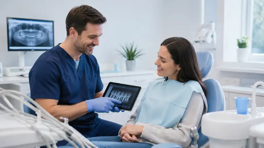 DENTÉA fogászati weboldal előnézet